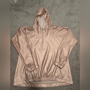 Calia by Carrie Underwood Metalic Pink Activewear Utility Jacket Ladies Size Med